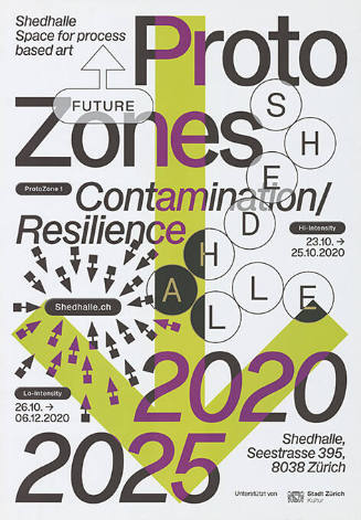 Proto Zones, Contamination / Resilence, Shedhalle