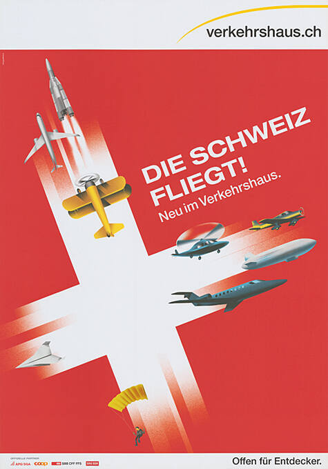 Die Schweiz fliegt! Neu im Verkehrshaus.

