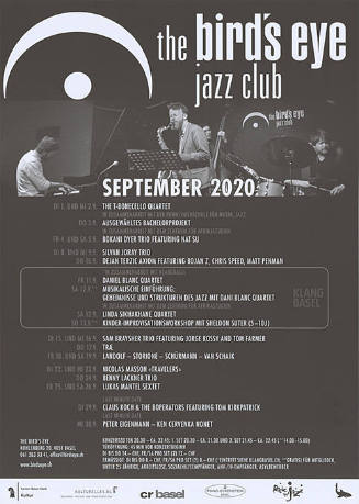 The bird’s eye Jazz Club, September 2020