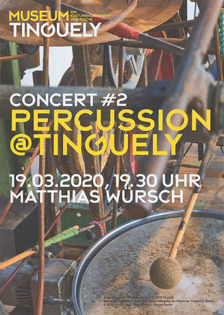 Concert #2, Percussion@Tinguely, Museum Tinguely
