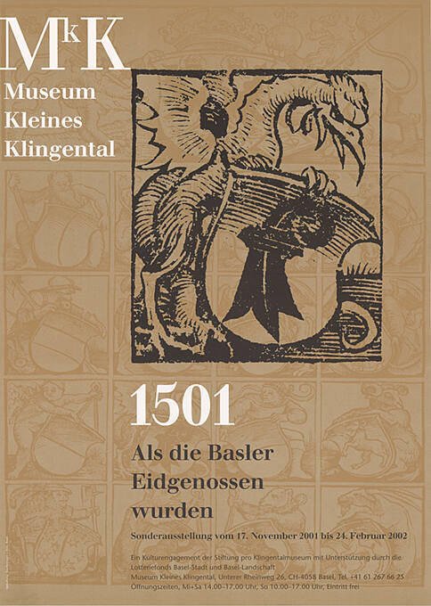 1501, Als die Basler Eidgenossen wurden, Museum Kleines Klingental