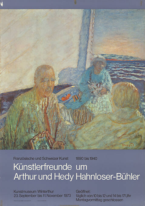 Künstlerfreunde um Arthur und Hedy Hahnloser-Bühler, Kunstmuseum Winterthur
