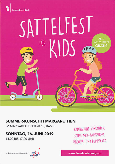 Sattelfest für Kids, Basel Unterwegs