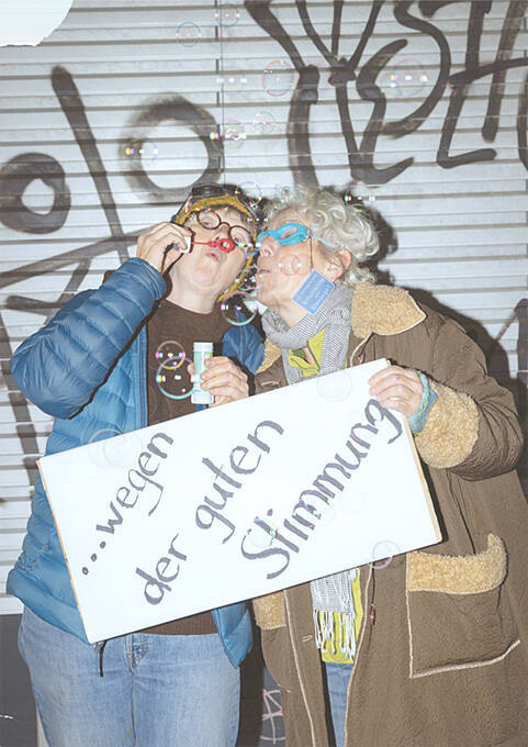 [Ich gehe an den 1. Mai…] Wegen der guten Stimmung