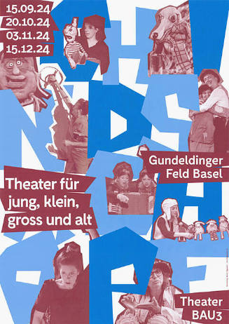 Chindschöpf, Theater für jung, klein, gross und alt. Gundeldingerfeld Basel, bau3.ch