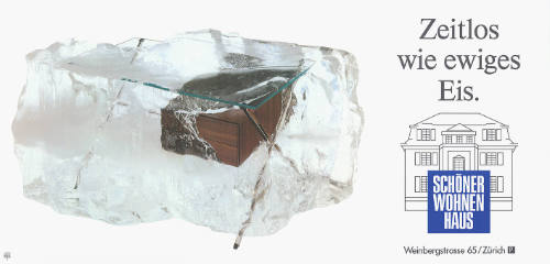 Zeitlos wie ewiges Eis. Schöner Wohnen Haus
