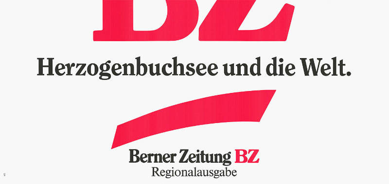 Herzogenbuchsee und die Welt. Berner Zeitung BZ, Regionalausgabe