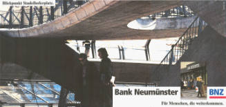 Blickpunkt Stadelhoferplatz, Bank Neumünster Zürich, BNZ, Für Menschen, die weiterkommen.