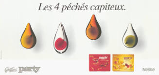 Les 4 péchés capiteux. Cailler party, Nestlé