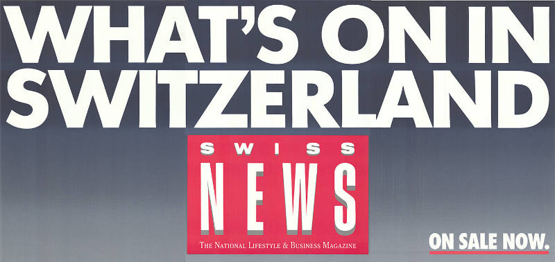 What’s on in Switzerland, Swiss News