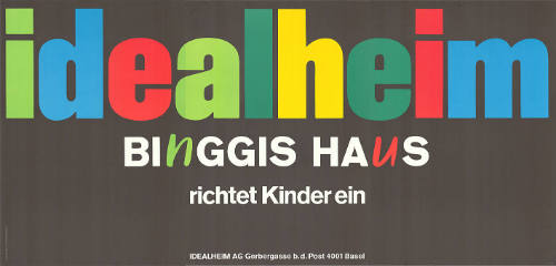 Idealheim, Binggis Haus, richtet Kinder ein