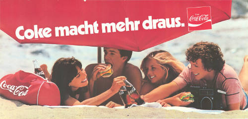 Coke macht mehr draus. Trink Coca Cola