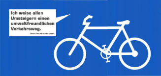 Ich weise allen Umsteigern einen umweltfreundlichen Verkehrsweg. Luzern kommt sauber voran.