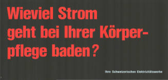 Wieviel Strom geht bei Ihrer Körperpflege baden?