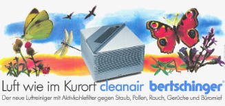 Luft wie im Kurort, Cleanair, Bertschinger