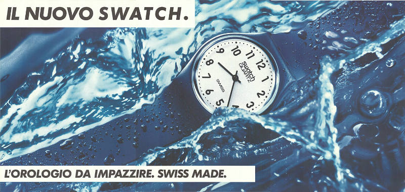 II nuovo Swatch.
