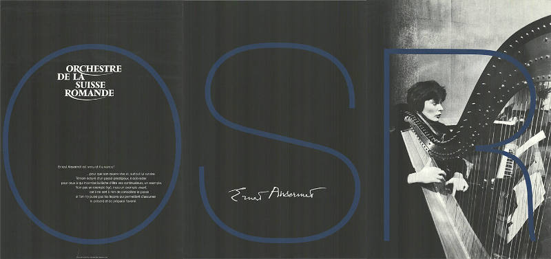 OSR, Orchestre de la Suisse Romande, Ernest Ansermet