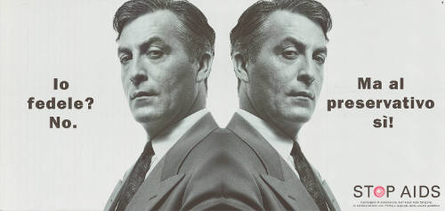 Io fedele? No. Ma al preservative si! Stop AIDS