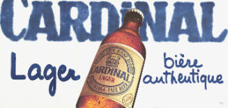 Cardinal Lager, bière authentique