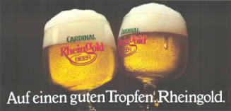 Auf einen guten Tropfen. Rheingold.