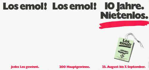 Los emol! Los emol! 10 Jahre Nietenlos.