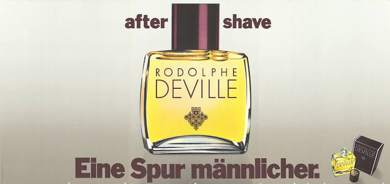Rodolphe Deville, After Shave. Eine Spur männlicher.