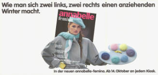 Wie man sich zwei links, zwei rechts einen anziehenden Winter macht. Annabelle-Femina