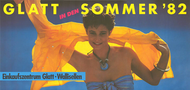 Glatt in den Sommer ’82, Einkaufszentrum Glatt-Wallisellen