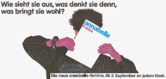 Wie sieht sie aus, was denkt sie denn, was bringt sie wohl? Annabelle-femina
