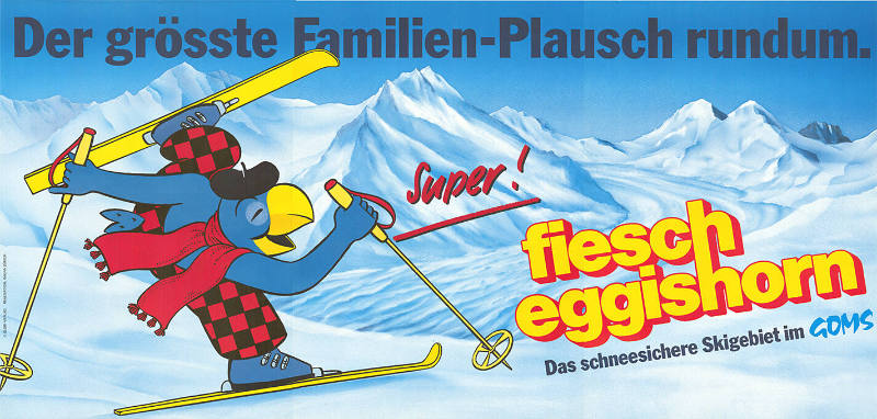 Der grösste Familien-Plausch rundum. Super! Fiesch Eggishorn