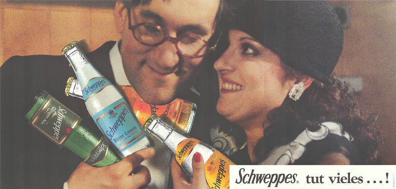 Schweppes, tut vieles…!
