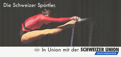 Die Schweizer Sportler. In Union mit der Schweizer Union Versicherungen