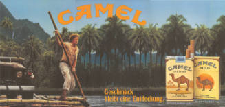 Camel. Geschmack bleibt eine Entdeckung