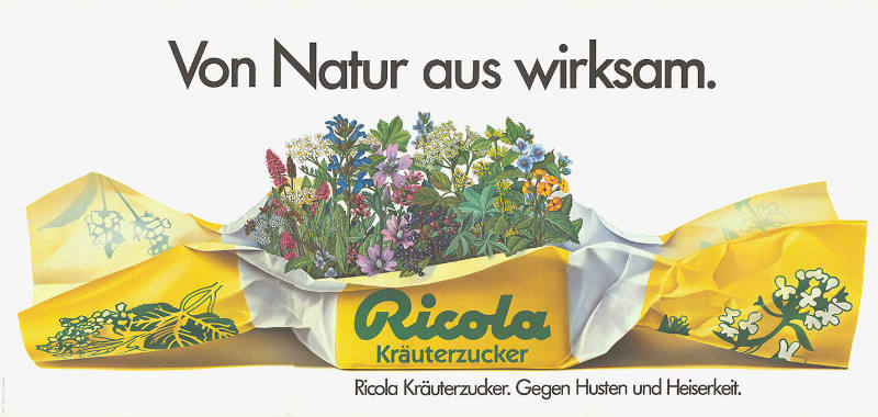 Von Natur aus wirksam. Ricola Kräuterzucker