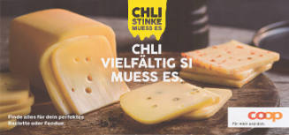 Chli stinke muess es, Chli vielfältig si muess es. Coop