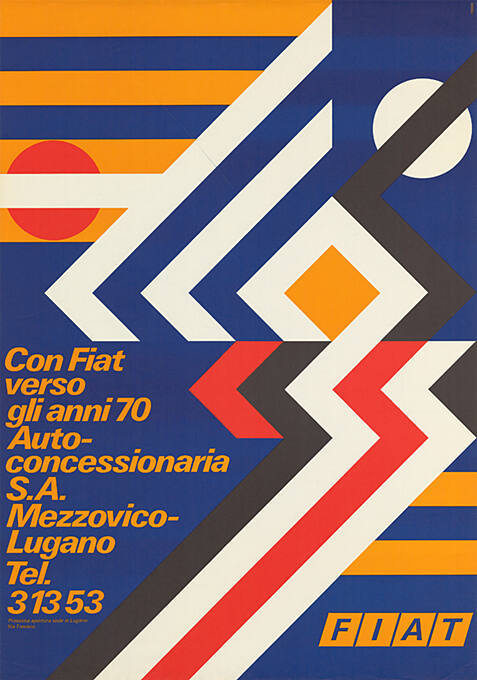 Con Fiat verso gli anni 70, Auto-concessionaria S.A. Mezzovico-Lugano