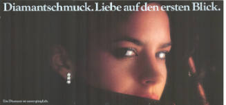 Diamantenschmuck. Liebe auf den ersten Blick