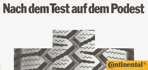 Nach dem Test auf dem Podest, Continental