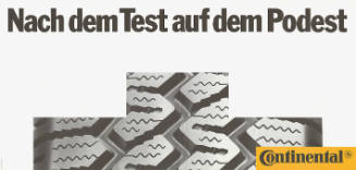 Nach dem Test auf dem Podest, Continental