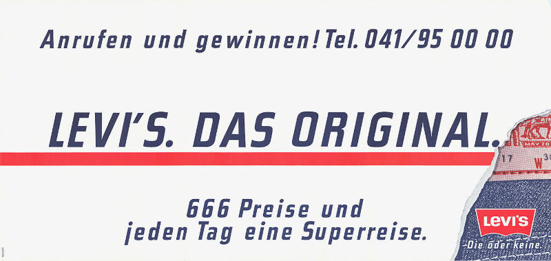 Levi’s. Das Original.