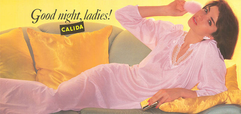 Good night, ladies! Calida