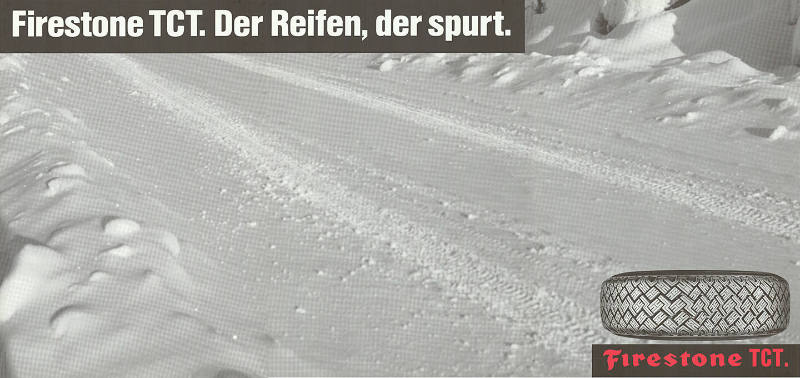 Firestone TCT. Der Reifen, der spurt.