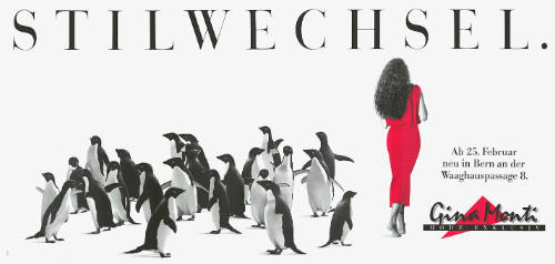 Stilwechsel. Gina Monti