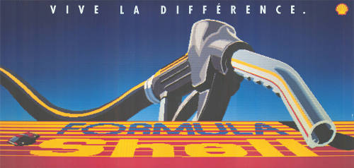 Vive la différence. Formula Shell