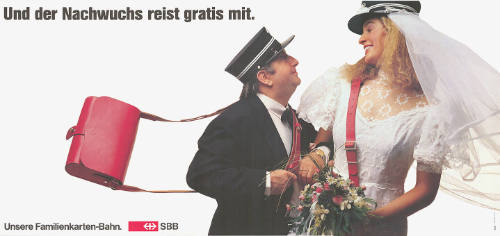 Und der Nachwuchs reist gratis mit. Unsere Familienkarten-Bahn. SBB