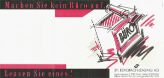 Machen Sie kein Büro auf. Leasen Sie eines! BFL Bürofach-Leasing AG
