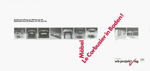 Möbel, Le Corbusier in Baden! WB projekt AG