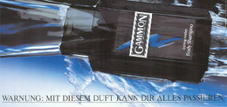 Warnung: mit diesem Duft kann Dir alles passieren. Gammon, Body Shampoo