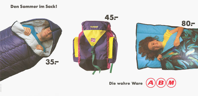 Den Sommer im Sack! Die wahre Ware, ABM