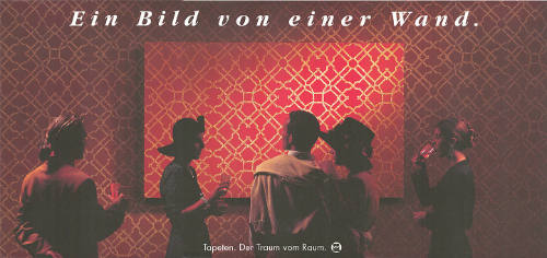 Ein Bild von einer Wand.